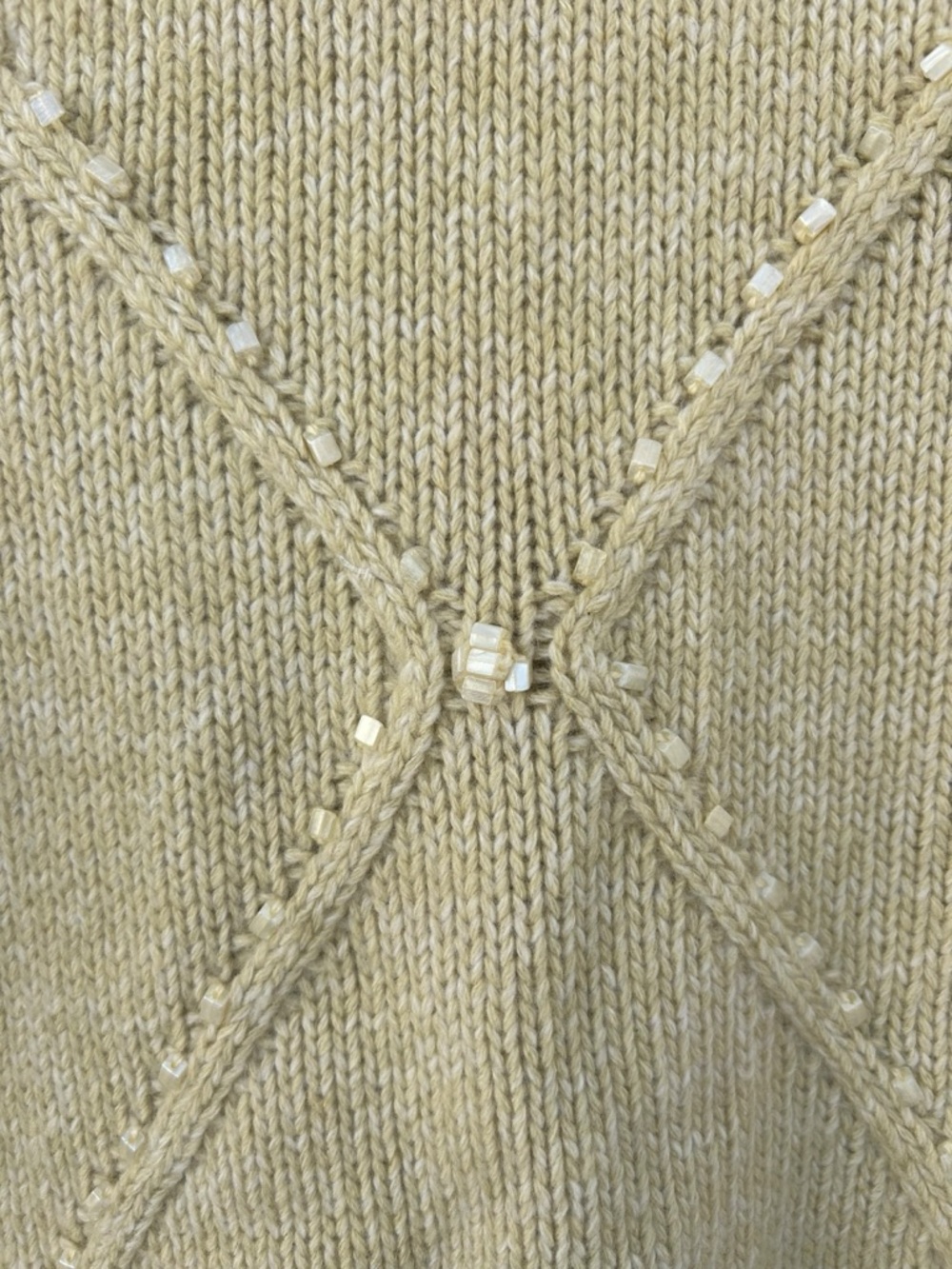 Escada Cashmere Wool Blend Short Sleeve Turtleneck Sweater - Size 36 - Green - Picture 5 of 13
